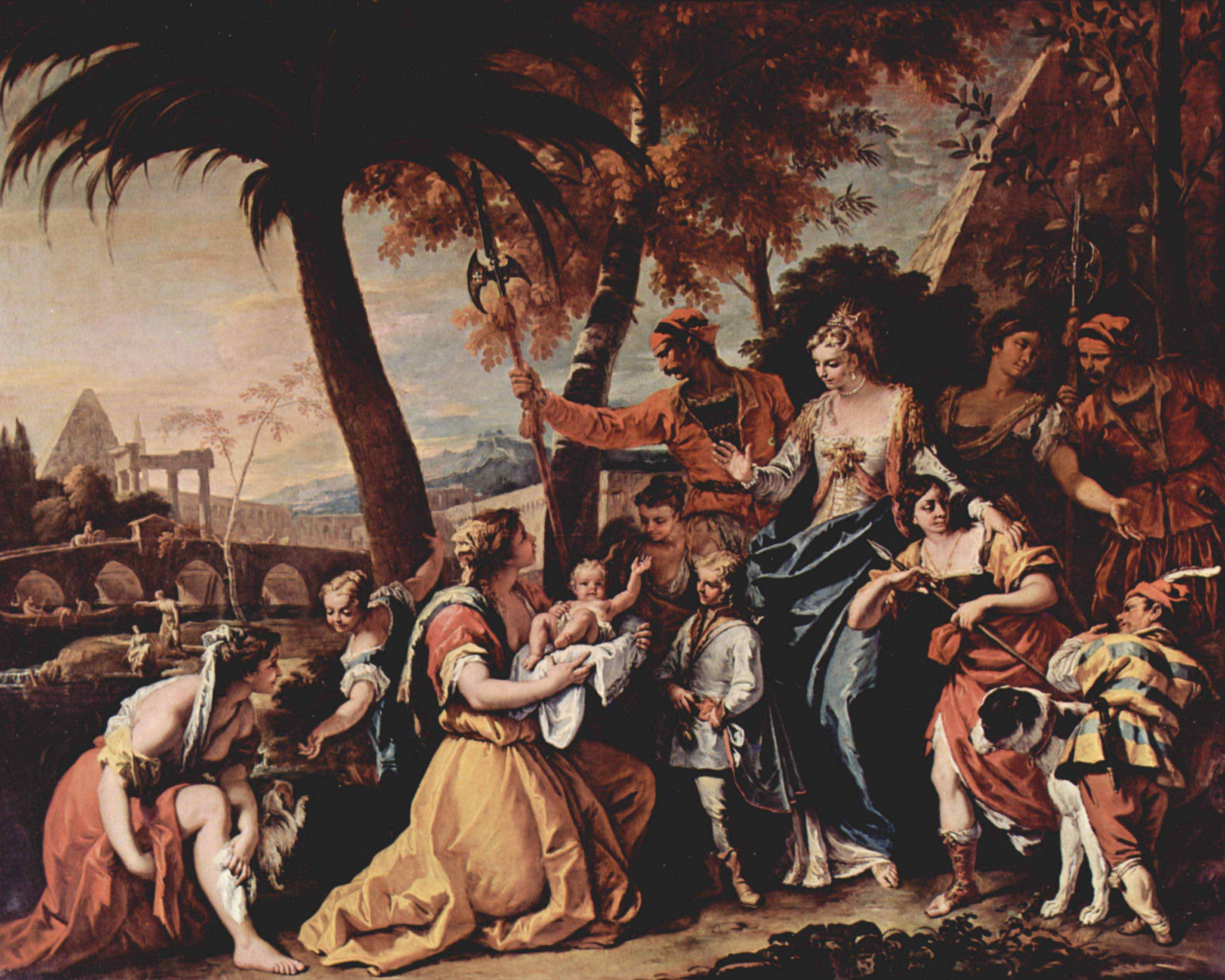 Sebastiano Ricci Die Rettung des Mosesknaben